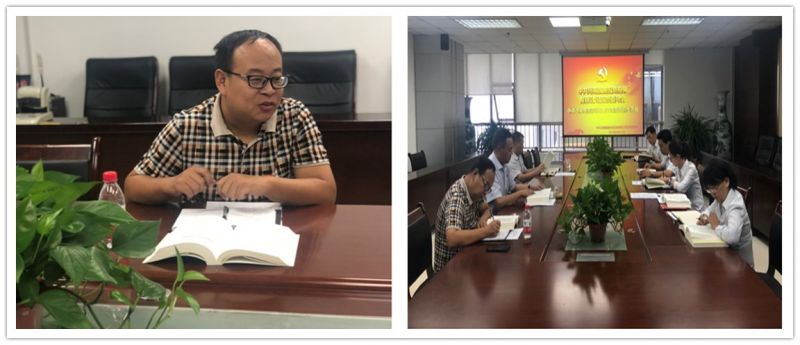 国鑫担保党支部召开中央巡视整改及以案促改专题组织生活会