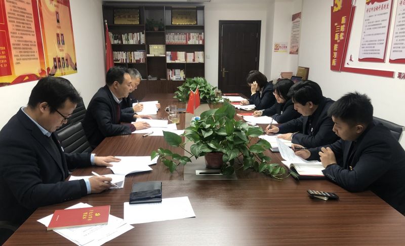 国鑫担保党支部认真组织召开2018年度专题组织生活会