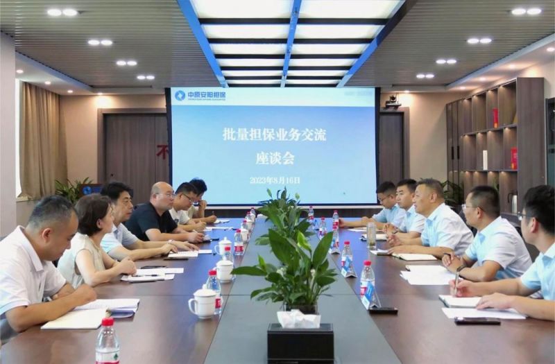 国鑫担保赴安阳长垣融资担保机构学习交流
