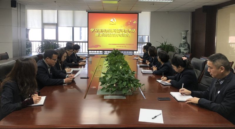 国鑫担保公司组织“学习宣传贯彻习近平总书记重要讲话精神”活动