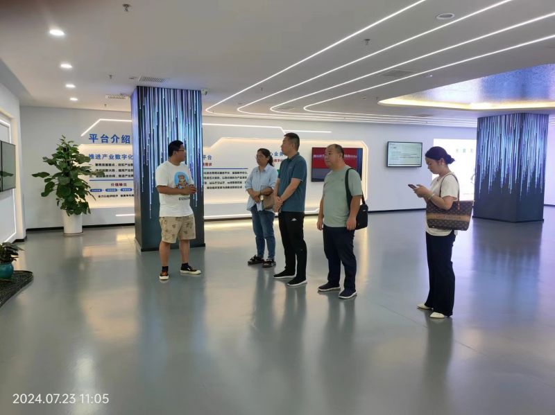 国鑫担保到银之兴公司进行项目调研