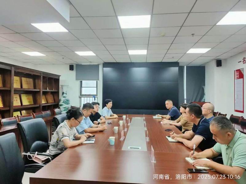 建信融通到国鑫担保进行业务交流